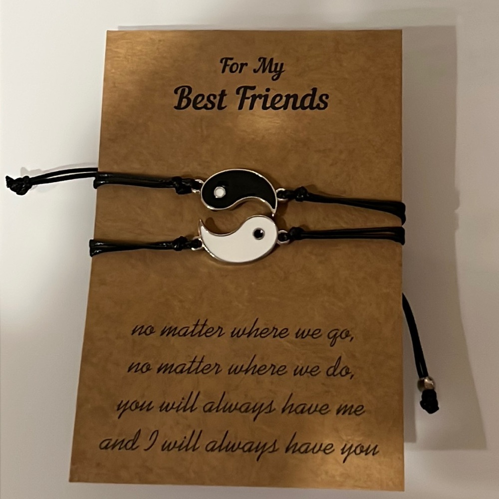 Ying Yang Bracelets NIP